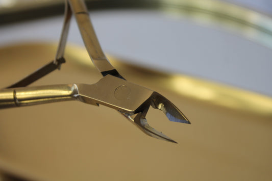The 'Emily' Cuticle Nipper- Gold