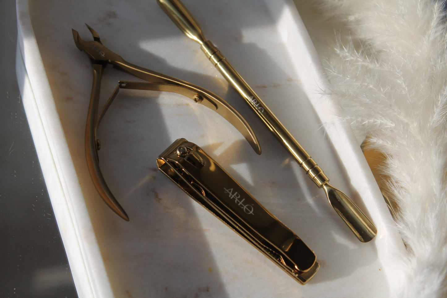 3pcs Manicure Kit- Gold