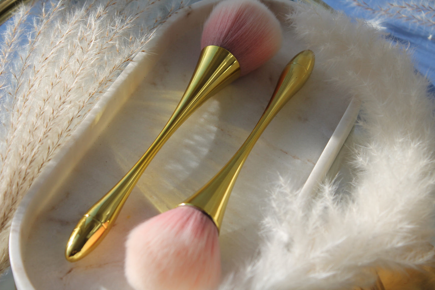 The 'Tilly' Dusting Brush- Gold