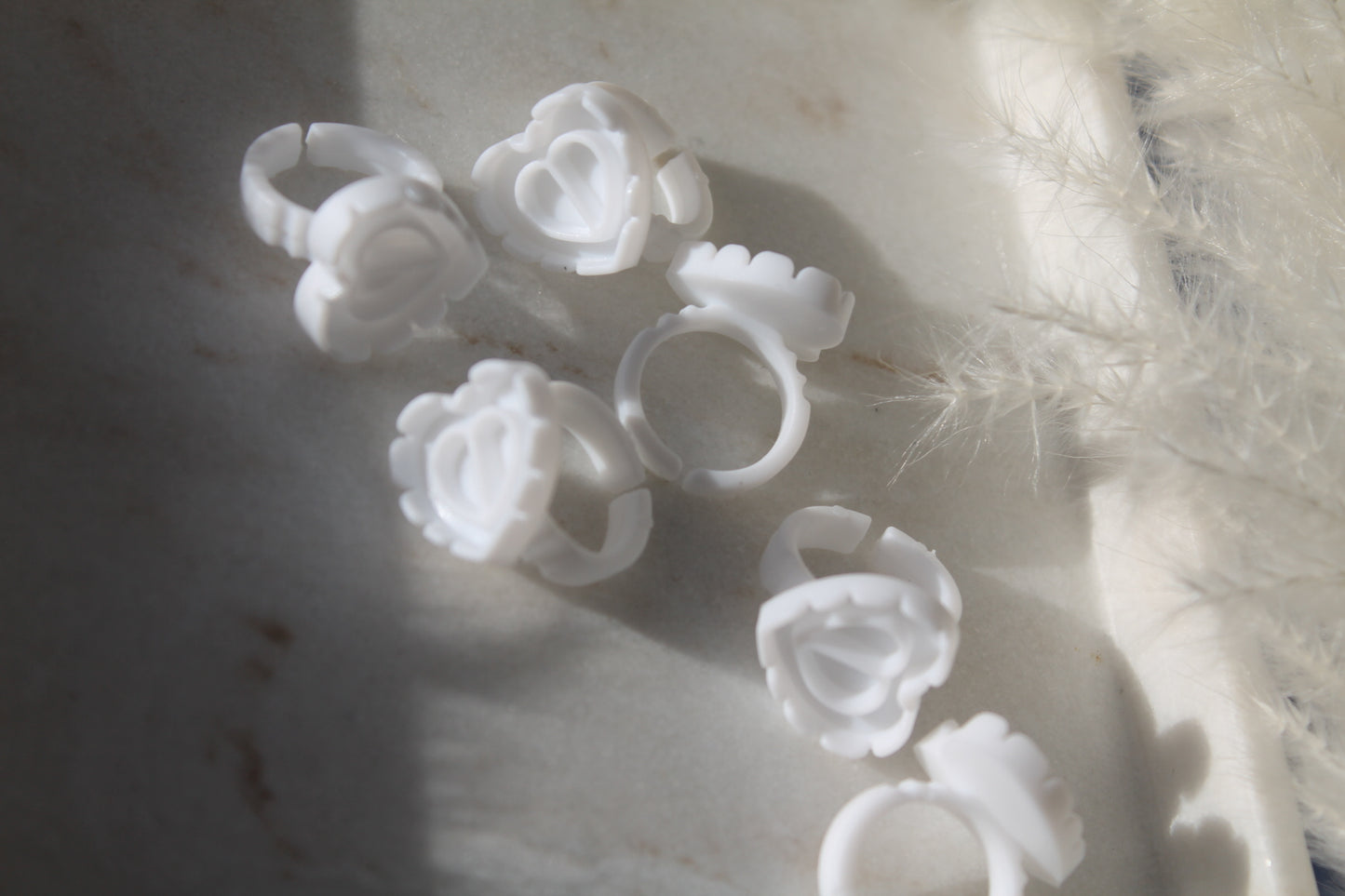 Tint & Glue rings- 50pcs